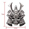 Xinaishan Car Emblem Metal 3D 3D Ghost Samurai Sticker Bike