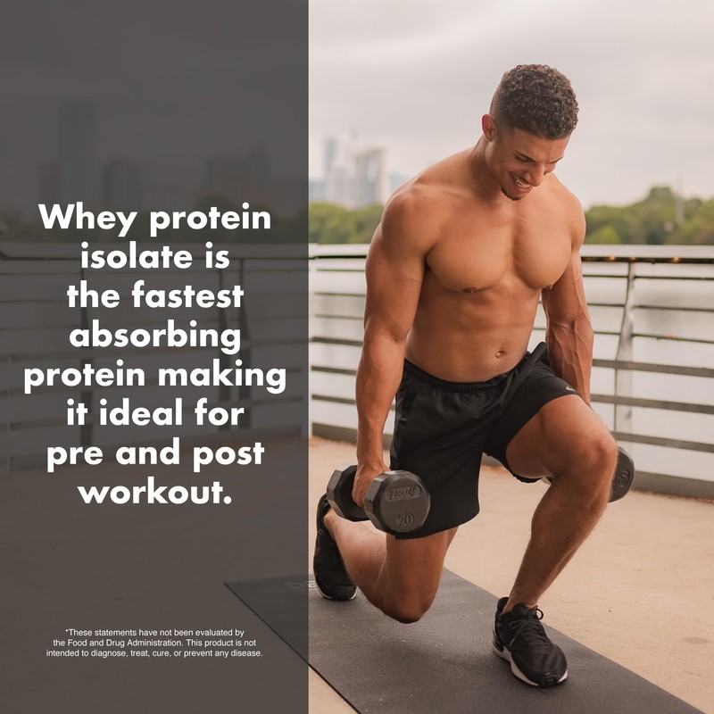 NutraOne IsolateOne Whey Isolate Protein Powder 100% Pure Whey Isolate