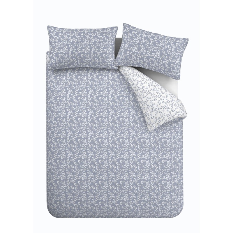 Bianca Shadow Leaves 200 Thread Count Cotton Single Duvet Cover