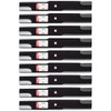 9PK USA Mower Blades for 54" Hustler 601124, 797704, 601013,