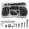 SCUARI Motorcycle Fairing Bolt Kit,Car Accessories Fairing Bolt Kit,177 PCS