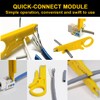 DOKRIN Wire Stripper, 4 Piece Wire Stripper for Safely Stripping
