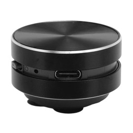 Zunate Bluetooth Bone Conduction Speaker, Portable Wireless Speaker with Suction Cup, Stereo Bass, Portable Small Wireless Speaker for Bathroom Outdoor (Black)