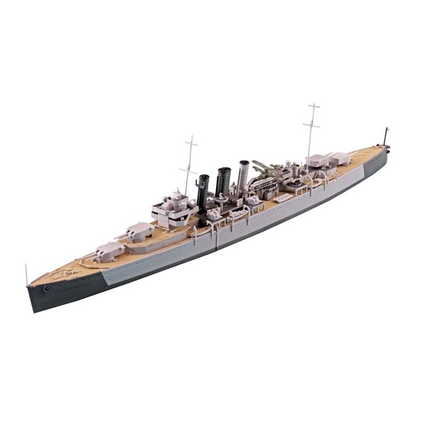 Aoshima 1/700 Scale Kit Waterline 52693 Royal Navy Heavy Cruiser HMS Dorsetshire