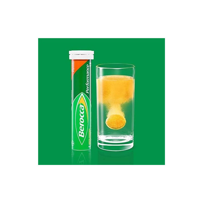 Berocca Orange Effervescent Tablets 45-Count