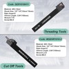 Lathe Turning Tool Set, 10mm Shank 7 Pieces Carbide Turning