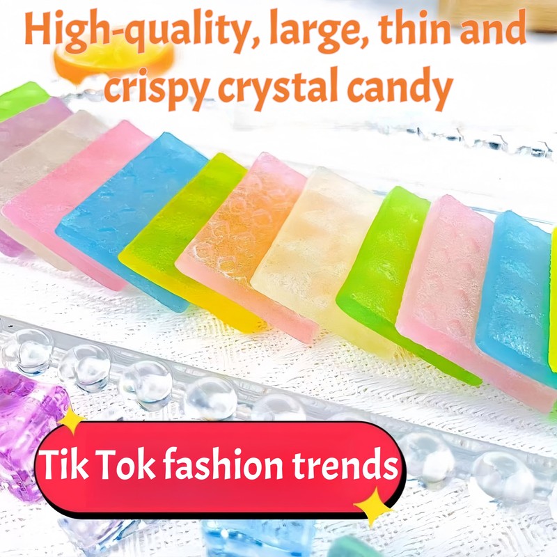 Japanese Gemstone Candy - Large Crystal Clusters with Chewy Centers(15