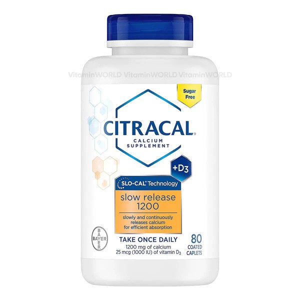 Bayer Citracal D3 Calcium Magnesium 80 Comprimidos Sin sabor que