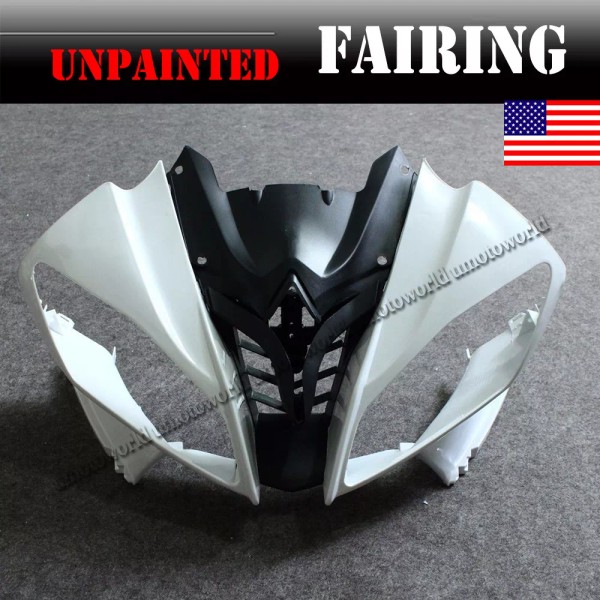 Zxmoto Unpainted Front Upper Cowl Fairing Nose Kit For YAMAHA