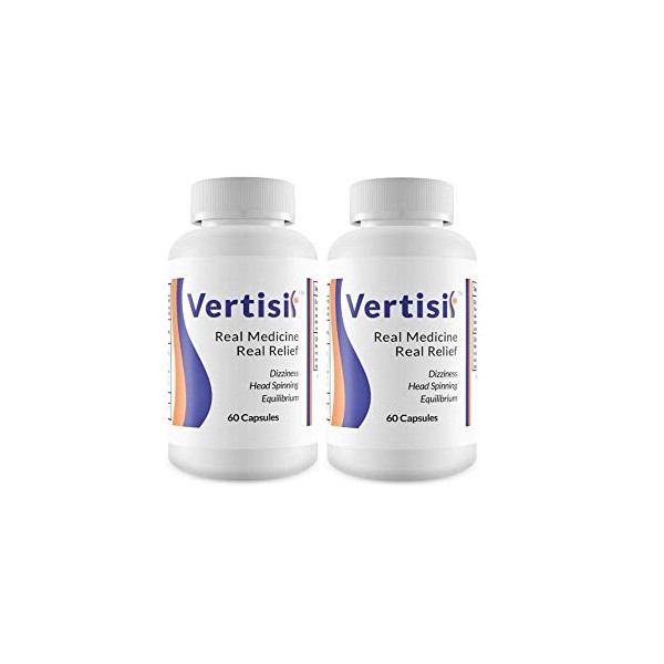 Scientific Health Eradicate Vertigo with Vertisil Real Medicine (60 Capsules) 2 Bottle