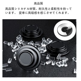 KEGILUH Car Door Shock Cushion Sticker Daihatsu Rocky A200S / A210S New Model / Daihatsu Tanto Custom LA600S/LA610S Series/Daihatsu Hijet Caddy LA700/710V / Daihatsu Boone 700 Series M700S M710S /