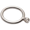 Merriway BH03180 (8 Pcs) Metal Curtain Drapery Pole Rod Rings