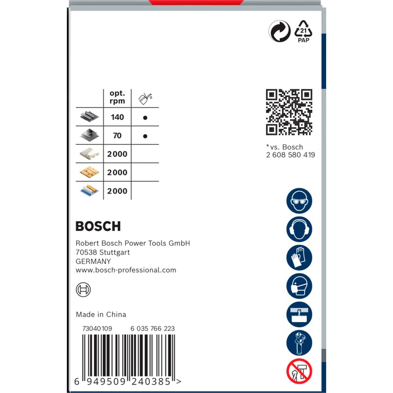 Bosch 1 x PRO Multi Material Power Change Plus Hole