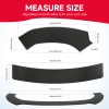 Dreamizer For VW Volkswagen Passat Sedan Gloss Black Front Bumper