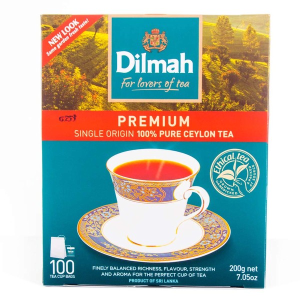 Dilmah Premium Single Origin 100% Pure Ceylon Tea - 100