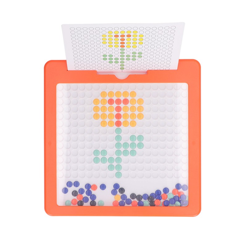 Magnetic Drawing Board for Toddlers Colorful Educational Doodle Board with