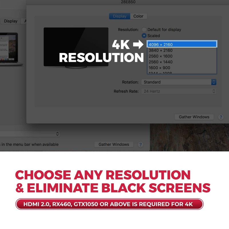 FASTELECTRIC HDMI Interface Analog Plug 4K Display Emulator Host Display