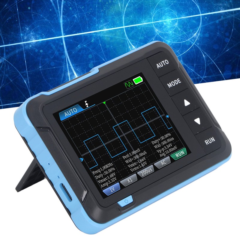 Handheld Digital Oscilloscope 2.8 Inch TFT 5.0MS/s High Sampling Rate