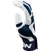 Easton MAV GT Baseball Batting Gloves | White/Navy | Adult