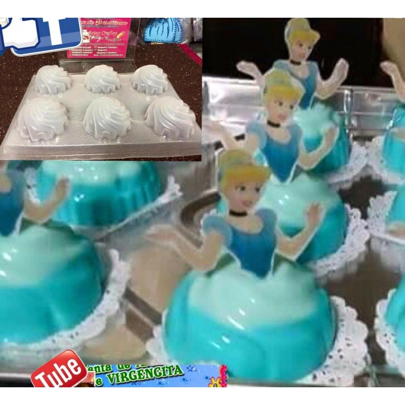 Jello Mold/molde gelatina falda