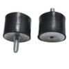 4pcs M8X23D40mmH30mm Cylindrical Rubber Mount Shock, Rubber isolator Mounts,Vibration Isolators