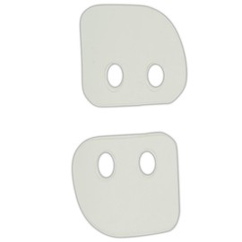 MAGID 10SSC Clear K and R Plastic Universal Slip-on Sideshields (One Pair)