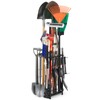 Garden Tool Organizer Holds 50 Long-Handled Tools/Rakes/Brooms/Shovles for Garage Organization