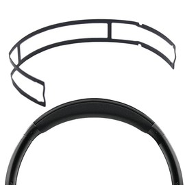 Replacement Headband Beam Spring Steel Bow for Bose for QuietComfort QC35 QC45 Headphone Headband Pad Repair Parts (Black Frame)