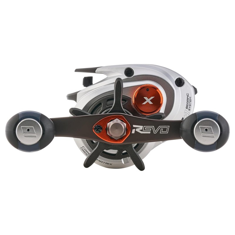 Abu Garcia Revo X Low-Profile Baitcast Fishing Reel, 8+1 Bearings