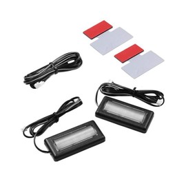 Amon Online EK271 3-Line Flat LED for Footlight LED Control Unit, White (For Rear Seat)