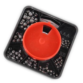 120g Fishing Weights & Floats, Split Shot Fishing Weights, 7 Division - No2, No4, No6, No8, BB, AAA, SSG, for Coarse Angling