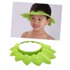 Mikinona Bath Leaf Shape Shampoo Cap Gentle for Babies Boys
