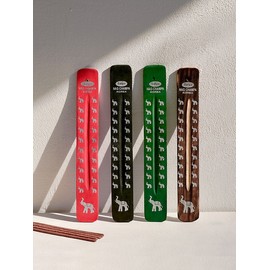 Nag Champa Mango Wood Holder Green / 나그참파 망고우드 홀더 그린