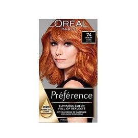 L'Oréal Paris Préférence, Permanent Hair Colour, 74 Dublin, Mango Copper