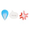 Tenwe Funny Hairpins, Cute Hairpin for Dating Girls Durable ABS