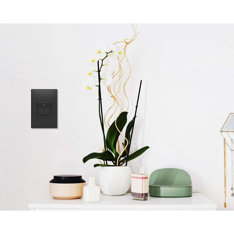 Legrand adorne 20A 4-Way Paddle Switch in Graphite Finish with