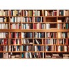 AIIKES 7x5FT Bookcase Photography Backdrop School Library Study Bookshelf Scene