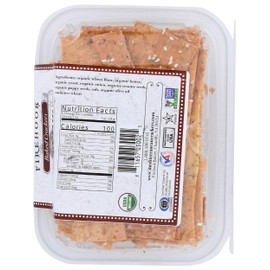FIREHOOK BAKED CRACKERS Organic Everything Like The Bagel Baked Crackers, 5.5 OZ