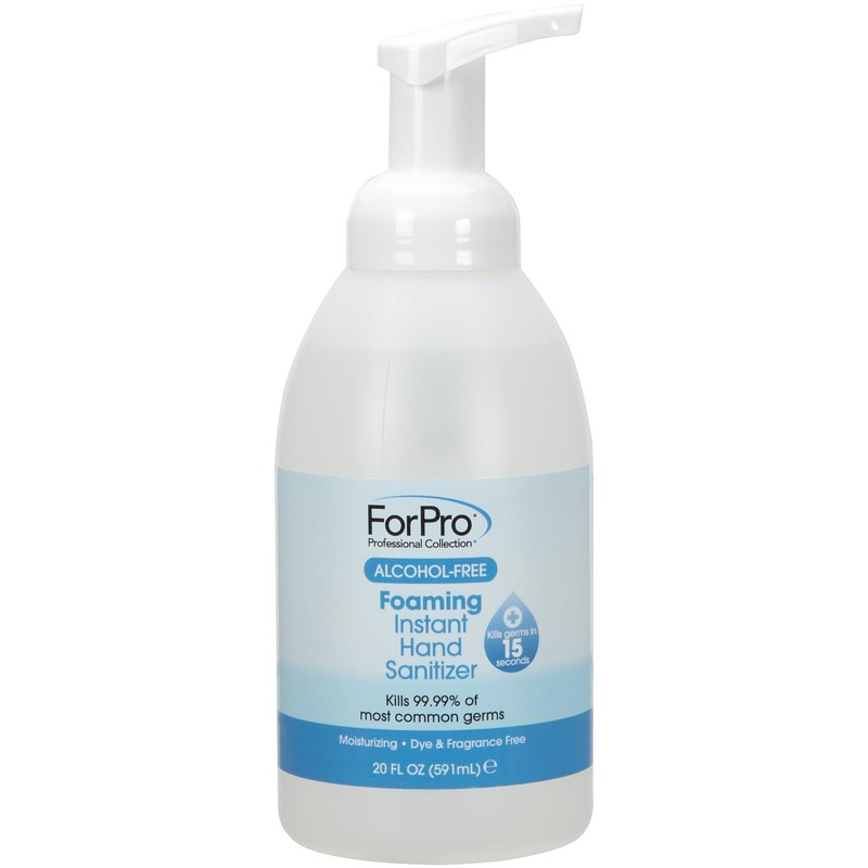 ForPro Professional Collection Alcohol-Free Foaming Instant Hand Sanitizer, Moisturizing, Dye
