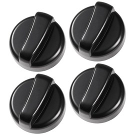 Outdoor Heater Replacement Parts, PropaneHeater Control Knob(4 pieces included),Suitable for Most Outdoor Round Stand Up, Pyramid and mini heater, Plastic Knob Control