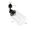 VANoopee H Type Track Lighting Heads E26 Track Light Ceiling