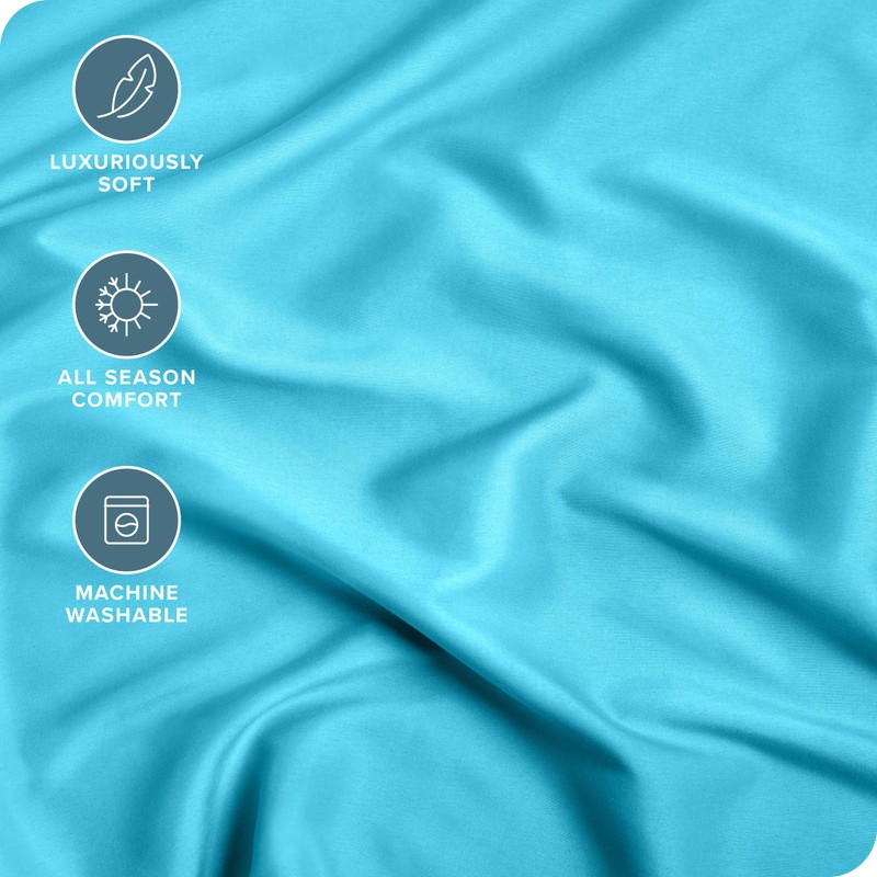 Bare Home Fitted Bottom Sheet Full - Premium 1800 Microfiber