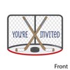 Big Dot of Happiness Shoots and Scores - Hockey -