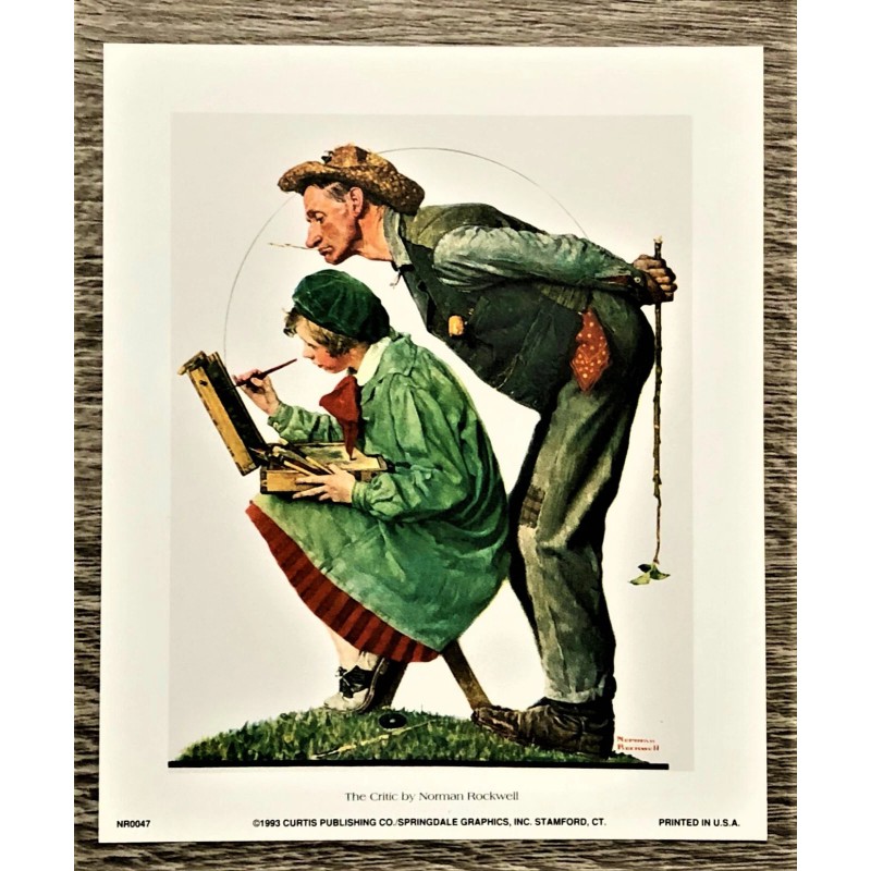 Lot of 7 Norman Rockwell from 1993- 5 x 6"