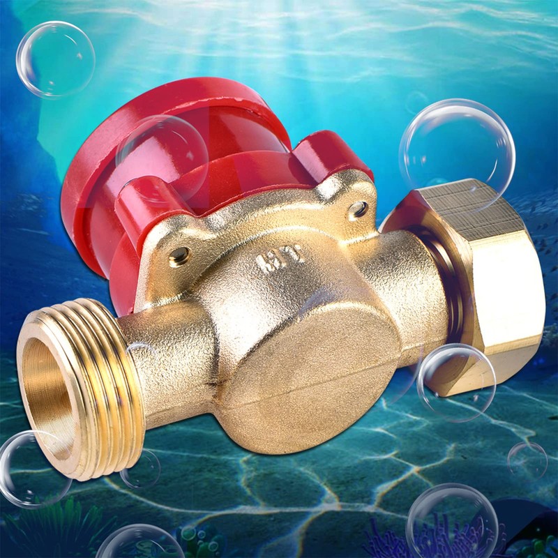 CYTGOUPER Pressure Washer Switch,HT‑30 AC 0‑110V 0.2A G3/4 in‑3/4in Thread