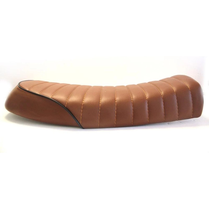JMTBNO Motorcycle Flat Brat&Hump Saddle Seat Vintage For Honda Suzuki