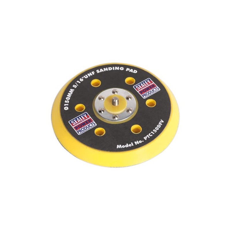 Sealey PTC150DFV DA Dust-Free Backing Pad for Hook & Loop