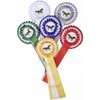 HKM Unisex - Adult Tournament Bow 6249 Tournament Bow, Green/White,
