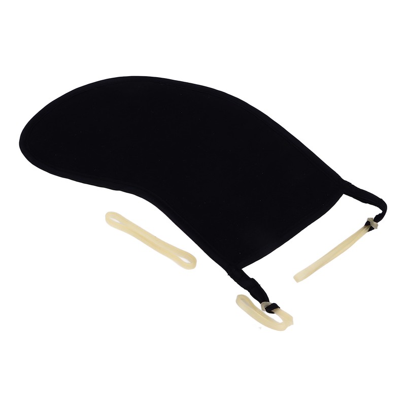 Violin Shoulder Rest Pad Adjustable Chinrest Soft Cover Protector Non
