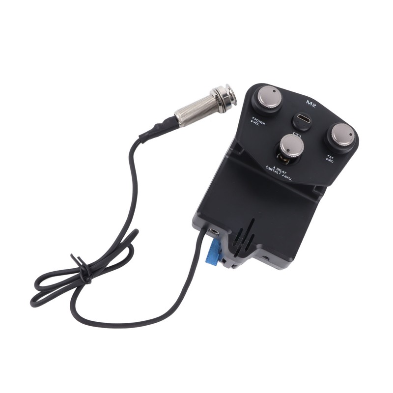 Acoustic Guitar Shock Pickup Digital Tuner Pickup with Bluetooth Reverb